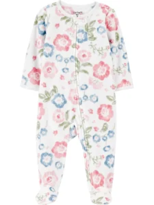 Carter s Child of Mine Baby Girl Sleep N Play Sizes Premie 6 9 Months
