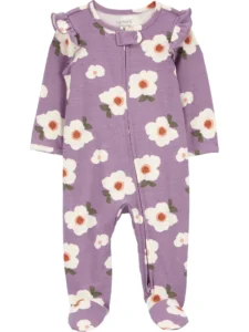 Carter s Child of Mine Baby Girl Sleep N Play Sizes Premie 6 9 Months