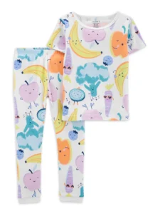 Carter s Child of Mine Toddler Cozy Pajama Set 2 Piece Sizes 12M 5T