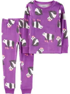 Carter s Child of Mine Toddler Cozy Pajama Set 2 Piece Sizes 12M 5T