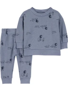 Carter’s Child of Mine Baby Boy Outfit Set, 2-Piece, Sizes Preemie-12