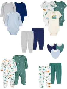 Carter’s Child of Mine Baby Boy Outfit Set, 2-Piece, Sizes Preemie-12