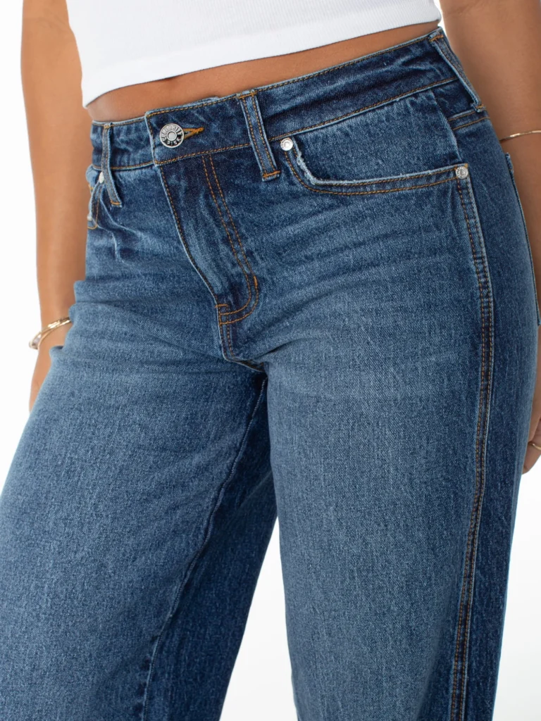 Celebrity Pink Low Rise Baggy Wide Leg Jeans – Inclusive Sizing — alternate angle showing full product