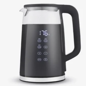 Chefman Lightning 1 8L Custom Temp Electric Kettle 1750W with Tea Infuser Stainless Steel New 4