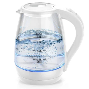 Chefman Lightning 1 8L Custom Temp Electric Kettle 1750W with Tea Infuser Stainless Steel New 2