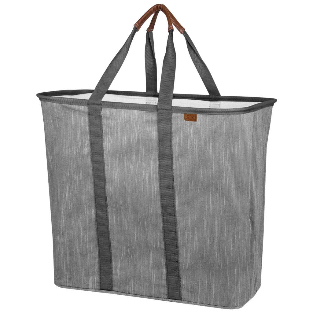 CleverMade Luxe Birch Laundry Backpack – Stylish & Sustainable — alternate angle showing full product