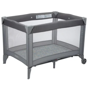 Cosco Kids Funsport Portable Compact Baby Play Yard with Carry Bag Noir Dot