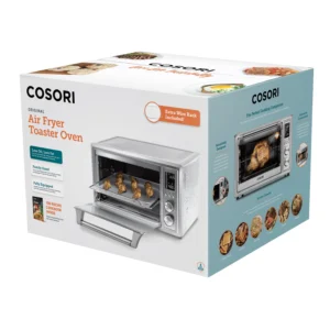 COSORI Smart New Air Fryer Toaster Oven Large 32 Quart Stainless Steel Walmart Exclusive Bonus Silver