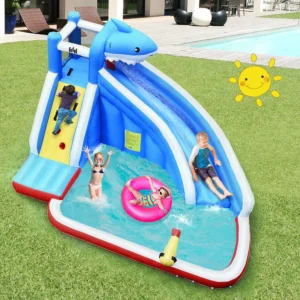 Costway Animal Water Slide – Pro 750W Blower Included