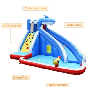 Costway Animal Water Slide – Pro 750W Blower Included