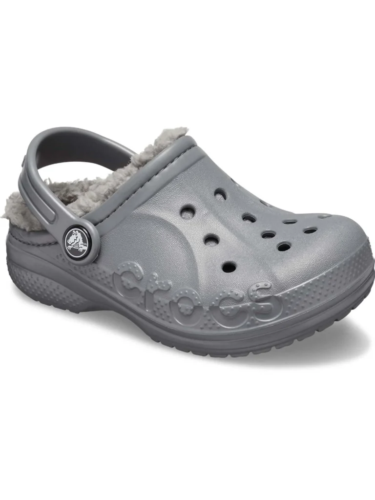 Crocs Baya Lined Kids’ Clog – Cozy Warmth for Little Feet — alternate angle showing full product