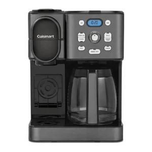 Cuisinart 2 IN 1 Center Combo Brewer Coffee Maker Black Stainless