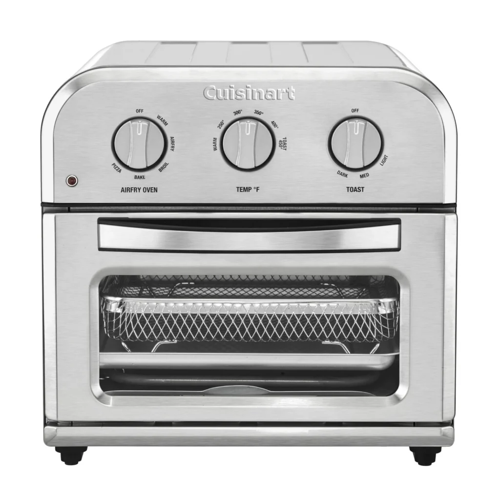 Cuisinart TOA 26 AirFryer Toaster Oven – Compact Versatility β close-up detail of design and finish