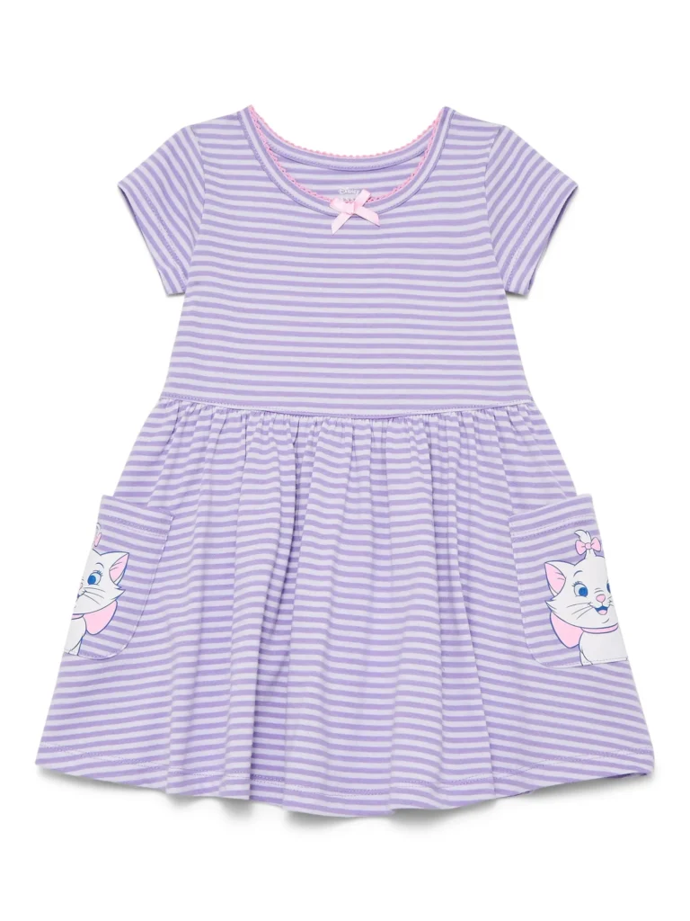 Disney Marie Ruffle Sleeve Toddler Graphic Tee – Parisian Charm β close-up detail of design and finish