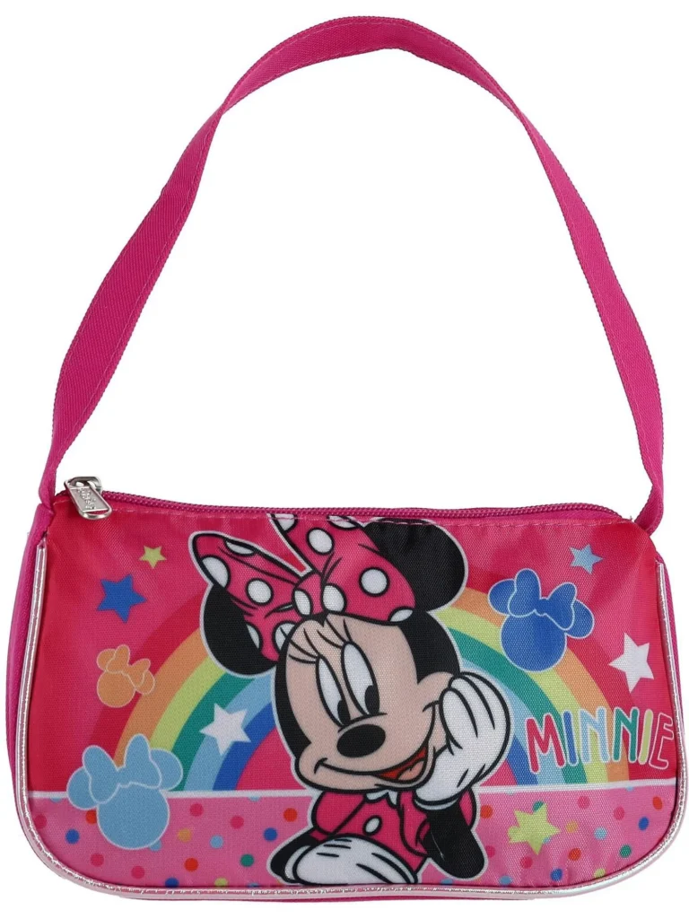 Disney Minnie Mouse PU Mini Satchel Crossbody Bag – Stylish & Versatile β alternate angle showing full product