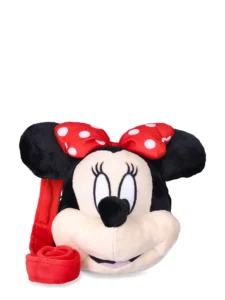Disney Minnie Mouse Girl s PU Mini Satchel Crossbody Bag Black