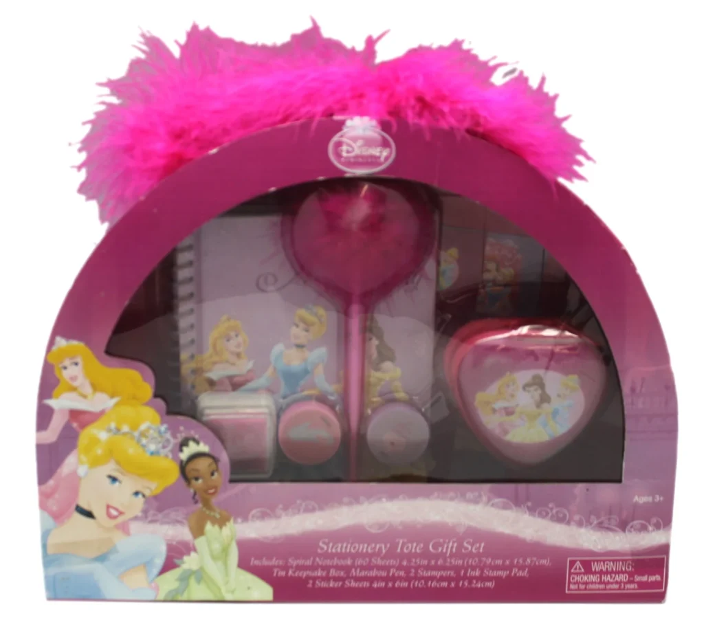 Disney Princess Clear Tote Gift Set