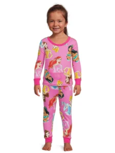 Disney Princess Toddler Long Sleeve Quilted Jacket Sizes 2T 5T
