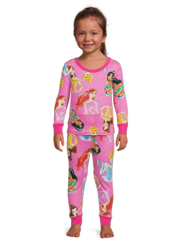 Disney Princess Quilted Toddler Jacket – Cozy Style for Sizes 2T-5T β close-up detail of design and finish