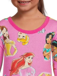 Disney Princess Toddler Long Sleeve Quilted Jacket Sizes 2T 5T
