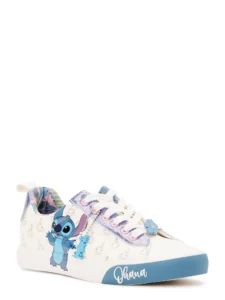 Disney Stitch Toddler Girls Slip On Court Sneakers