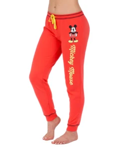 Disney’s Princess Adventure Girls Open Bottom Fleece Jogger Pants