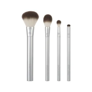 EcoTools Precious Metals Face Blend Sculpt Kit Face Makeup Brushes 4 Piece Set