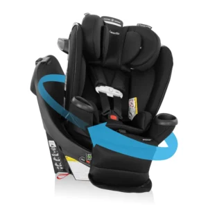 Evenflo Gold Revolve360 Extend All in One Rotational Car Seat with SensorSafe Quartz
