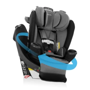 Evenflo Gold Revolve360 Extend All in One Rotational Car Seat with SensorSafe Quartz