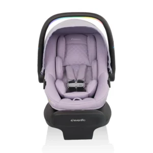 Evenflo LiteMax NXT Infant Car Seat with SensorySoothe Jasper Black