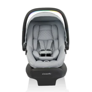 Evenflo LiteMax NXT Infant Car Seat with SensorySoothe Jasper Black