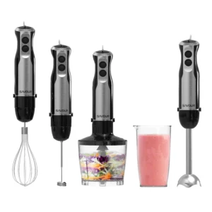 Fatebata Immersion Blender Handheld Black