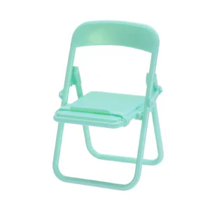 Folding Rocking Chair with Cup Holder and Phone Pocket Green Set of 1