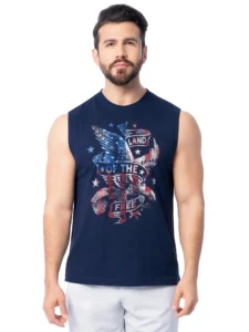 Fourth of July Boys Printed Tank Top from Way To Celebrate, Sizes 4-18