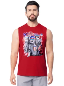 Fourth of July Boys Printed Tank Top from Way To Celebrate, Sizes 4-18