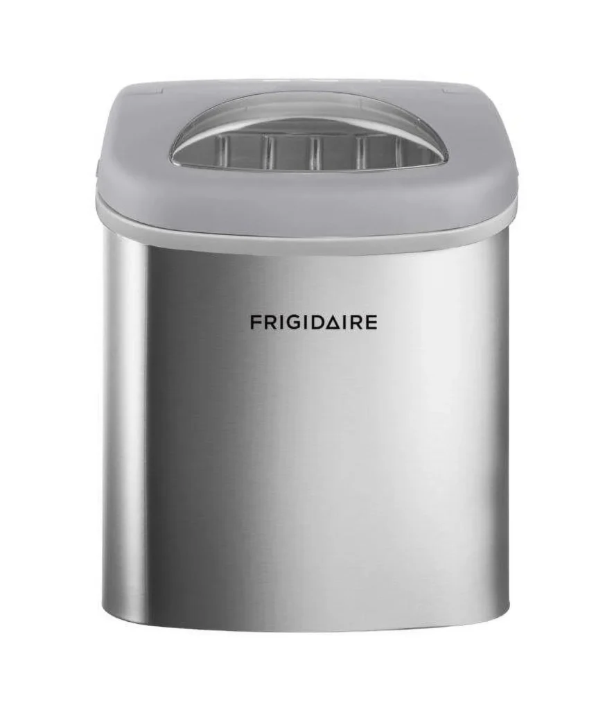 Frigidaire 26lb Countertop Ice Maker – Fast, Compact Design — alternate angle showing full product