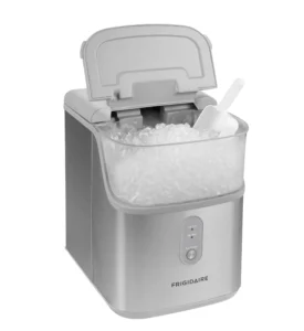 Frigidaire 33 Lbs Nugget Ice Maker BLACK Stainless Steel EFIC228