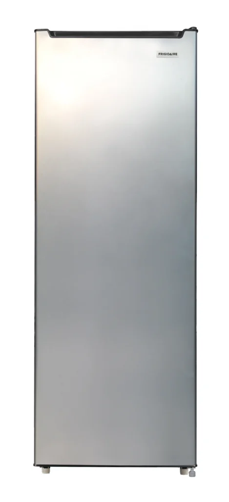 Frigidaire 6 5 Cu ft Upright Freezer Platinum Silver EFRF698 1