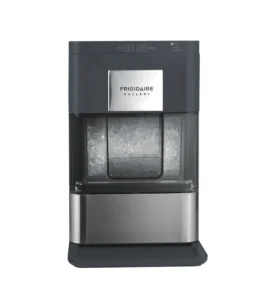 Frigidaire Gallery 28 Lbs Touchscreen Nugget Ice Maker Stainless Steel Shield Red