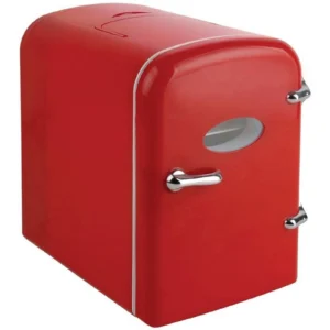 Frigidaire Portable Retro 12 Can Capacity Mini Cooler EFMIS462 Red