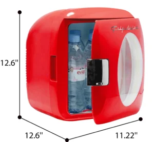 Frigidaire Portable Retro 12 Can Capacity Mini Cooler EFMIS462 Red