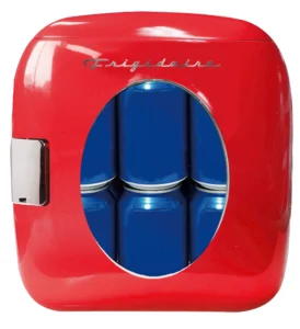 Frigidaire Portable Retro 12 Can Capacity Mini Cooler EFMIS462 Red