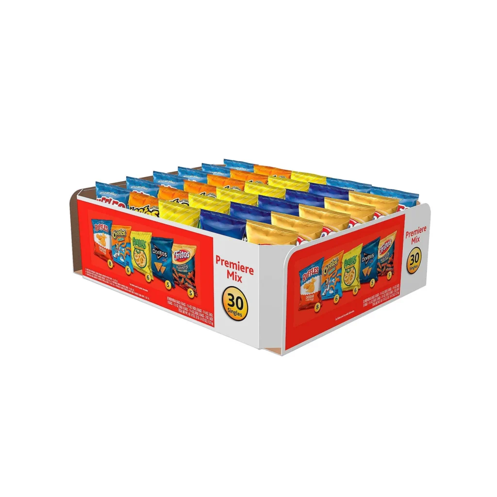 Frito Lay Cool and Tangy Snacks Variety Pack – 50 Count Bulk Mix β close-up detail of design and finish