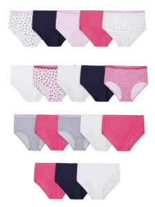 Fruit of the Loom Girls Eversoft Brief Underwear 14 Pack Sizes 4 16 2