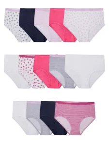 Fruit of the Loom Girls Eversoft Brief Underwear 14 Pack Sizes 4 16 4