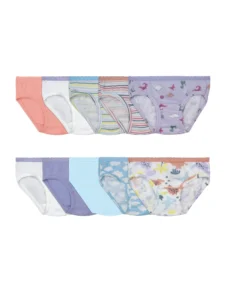 Fruit of the Loom Toddler Boy EverSoft Cotton White Crew Undershirts 10 Pack Sizes 2T 5T