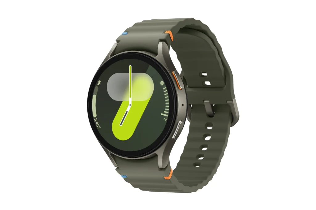 Samsung Galaxy Watch7 40mm Bluetooth Smartwatch – Cream — alternate angle showing full product