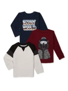 Garanimals Baby and Toddler Boy Short Sleeve T Shirts 3 Pack Sizes 0 Months 6T
