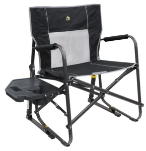 GCI Outdoor Freestyle Rocker XL Oversized Foldable Rocking Camp Chair Americana