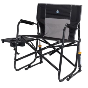 GCI Outdoor Freestyle Rocker XL Oversized Foldable Rocking Camp Chair Americana